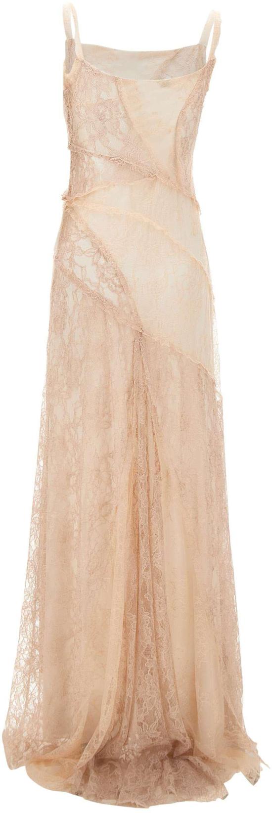 26SS 블루마린 롱 원피스 4A456AN0147 PINK - BLUMARINE