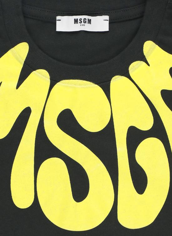 26SS [키즈] 엠에스지엠 티셔츠 S6MSJUTH222 MS040 Nero - MSGM