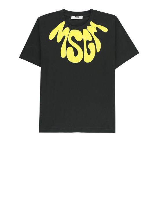 26SS [키즈] 엠에스지엠 티셔츠 S6MSJUTH222 MS040 Nero