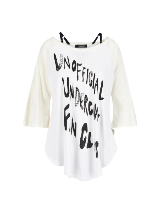 26SS 언더커버 반팔 티셔츠 UC1F1809 WHITE White