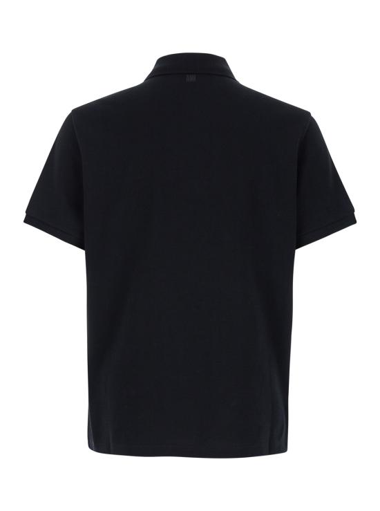 26FW 아미 스몰 하트 로고 폴로 셔츠 BFUPL001760001 Black - AMI