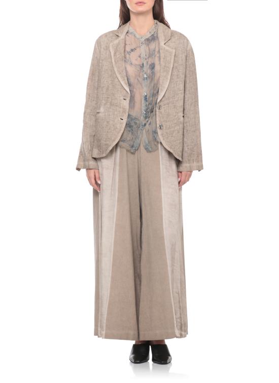 26SS 산크타무에르테 스트레이트 팬츠 S328 SAND SHELL Marrone - SANCTAMUERTE