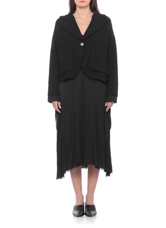 26SS 산크타무에르테 수트 자켓 S352 BLACK Nero - SANCTAMUERTE