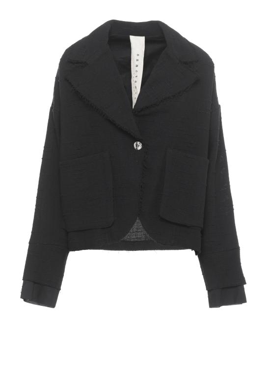 26SS 산크타무에르테 수트 자켓 S352 BLACK Nero