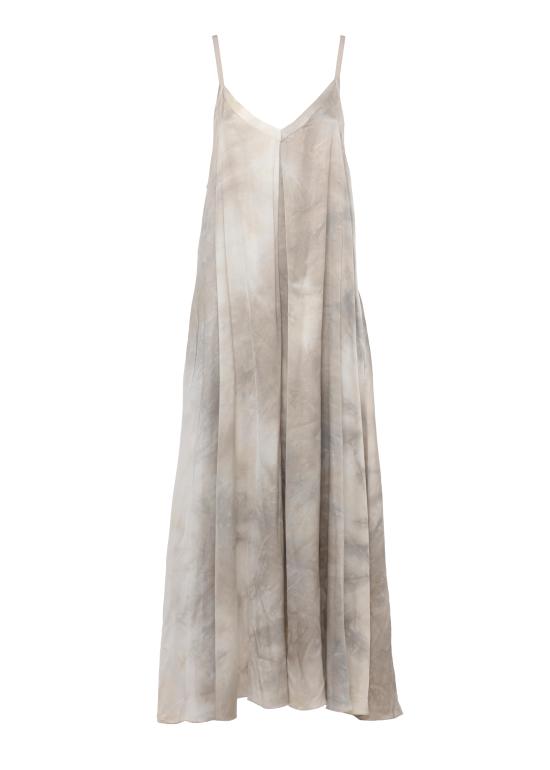 26SS 산크타무에르테 롱 원피스 S335 SAND SHELL PRINT Beige