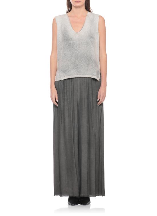 26SS 산크타무에르테 민소매 티셔츠 S313 SAND SHELL SPRAY GREY Beige - SANCTAMUERTE