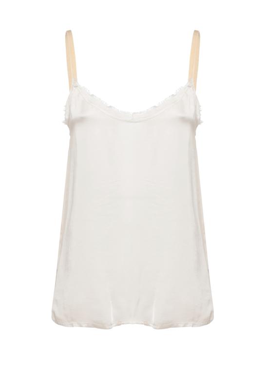 26SS 산크타무에르테 민소매 티셔츠 S261 ANTIQUE WHITE Avorio