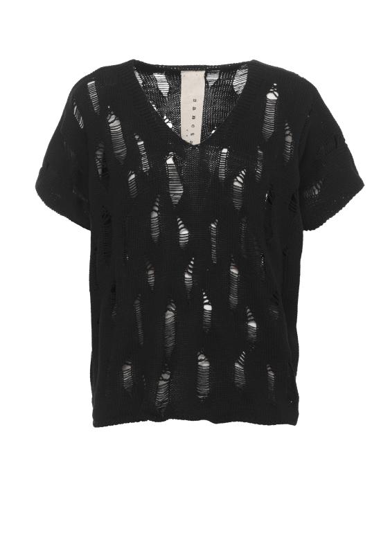 26SS 산크타무에르테 스웨터 S336 BLACK Nero