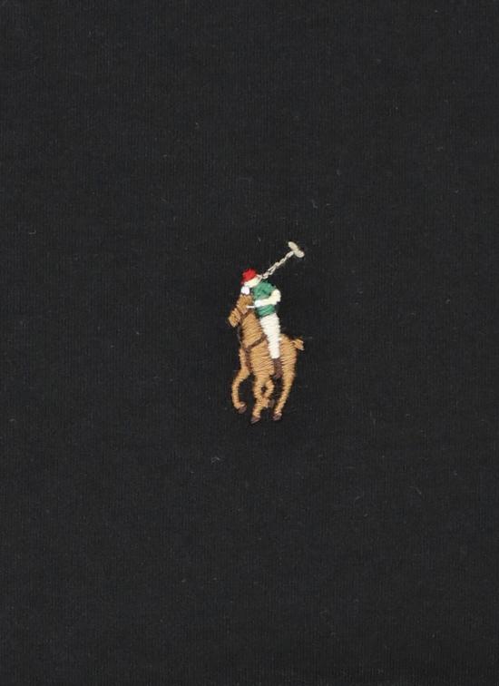 26SS 랄프 로렌 반팔 티셔츠 710740727 001 Nero - RALPH LAUREN