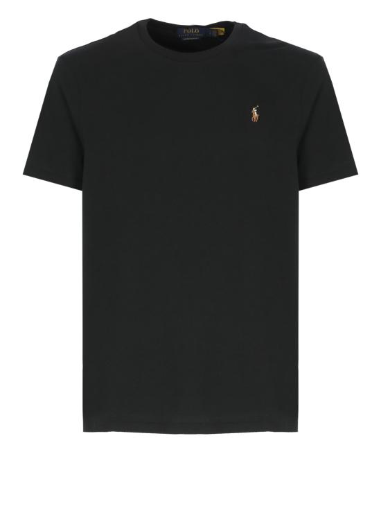 26SS 랄프 로렌 반팔 티셔츠 710740727 001 Nero