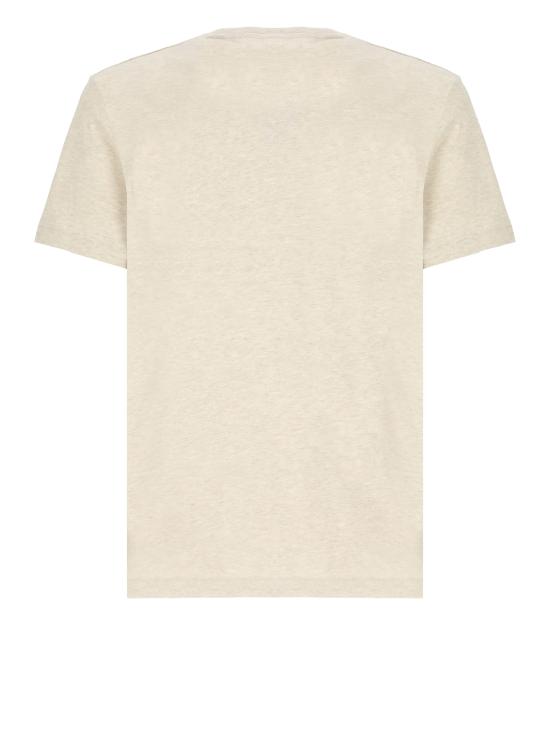 26SS 랄프 로렌 반팔 티셔츠 710671438 203 Beige - RALPH LAUREN