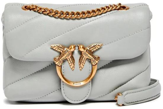 26SS 핑코 숄더백 100039A0F2K32Q LICHTGREY