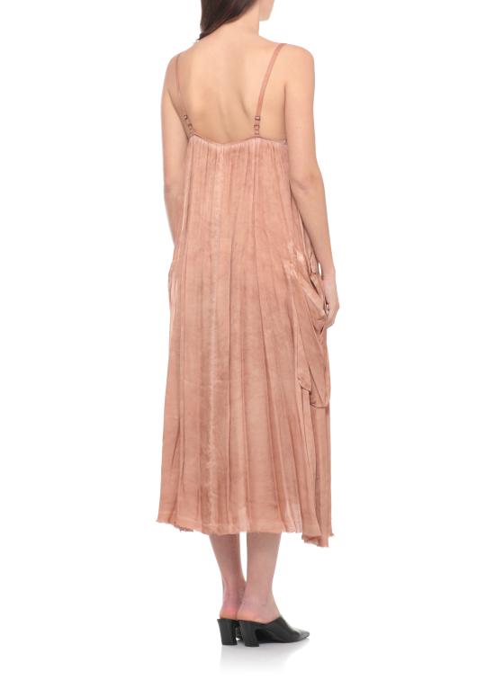 26SS 산크타무에르테 미디 원피스 S264 STARFISH ORANGE Arancione - SANCTAMUERTE