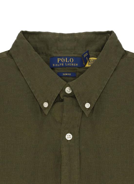 26SS 랄프 로렌 긴팔 셔츠 710968915 006 Verde - RALPH LAUREN