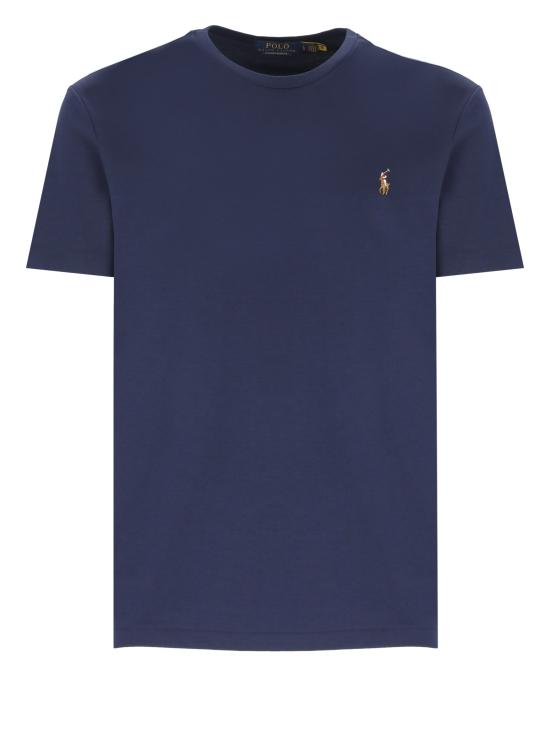 26SS 랄프 로렌 반팔 티셔츠 710740727 003 Blu
