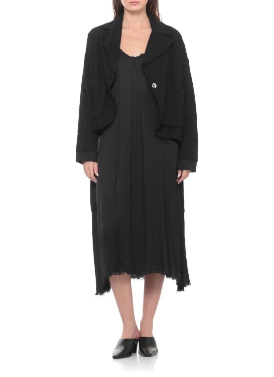 26SS 산크타무에르테 미디 원피스 S264 BLACK Nero - SANCTAMUERTE