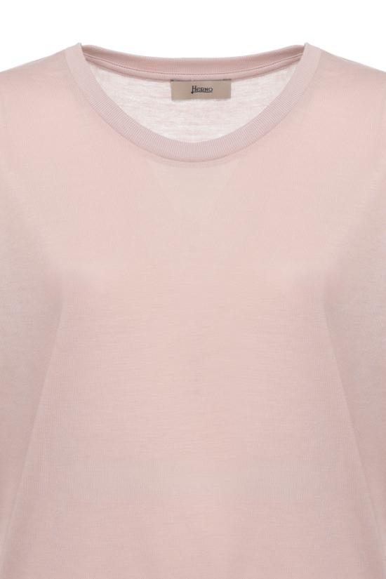 26SS 에르노 반팔 티셔츠 JG000312D 520564035 Rosa - HERNO