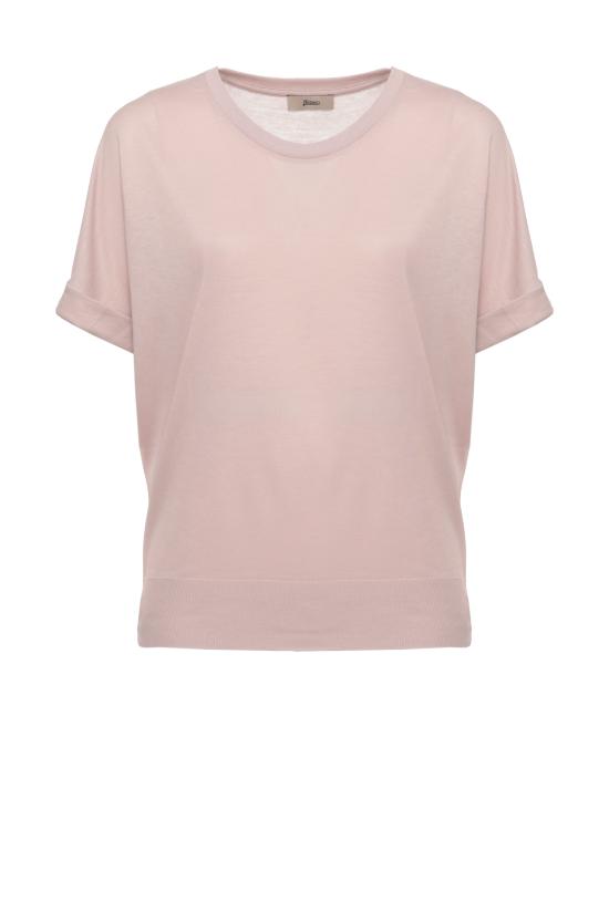 26SS 에르노 반팔 티셔츠 JG000312D 520564035 Rosa