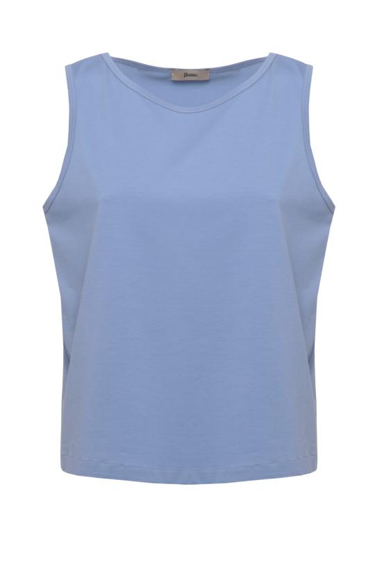 26SS 에르노 민소매 티셔츠 JG000327D 520039128 Blu