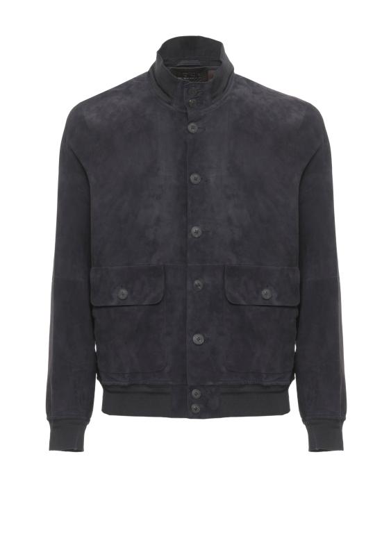 26SS 더 잭 레더스 무스탕 RIVERSIDE SUEDE09 Blu