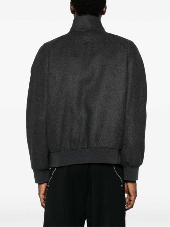  펜디 캐시미어 보머 FW1333APOAF0UU0 Black - FENDI
