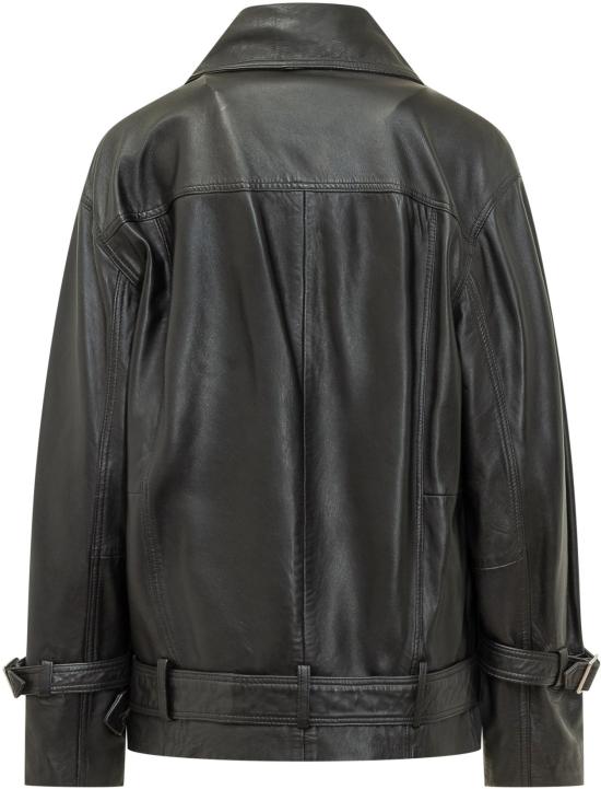 26SS 핑코 바이커 자켓 106231A31XZ99 BLACK - PINKO