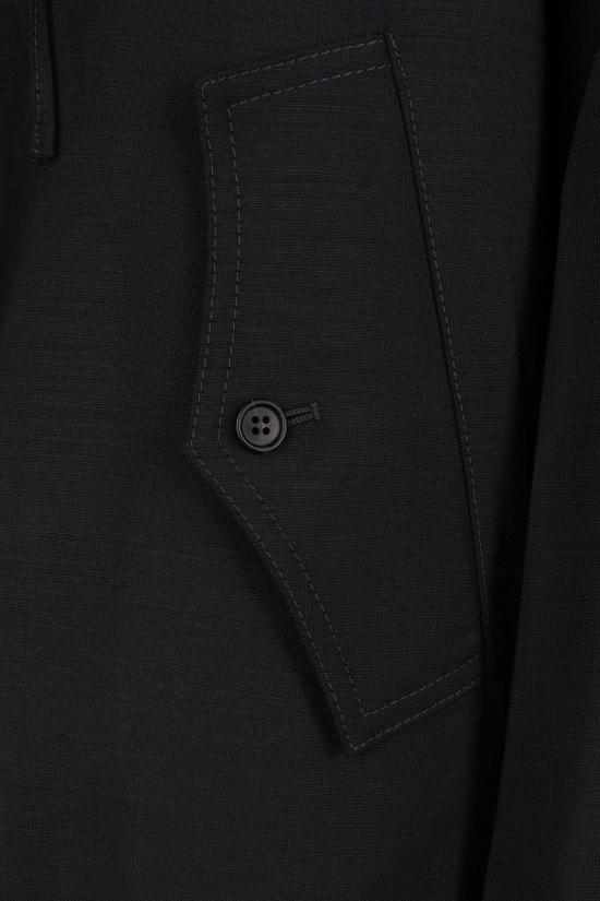 26SS 프라다 싱글 브레스티드 키드 모헤어 앤 리나일론 코트 P620T19CYF0008 DIVERS - PRADA