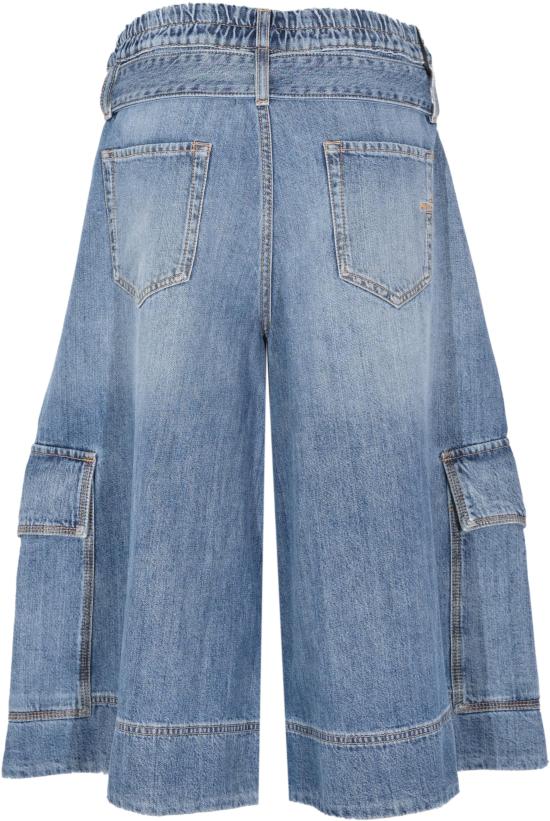26SS 핑코 데님 숏팬츠 106269A323PJO BLUE - PINKO