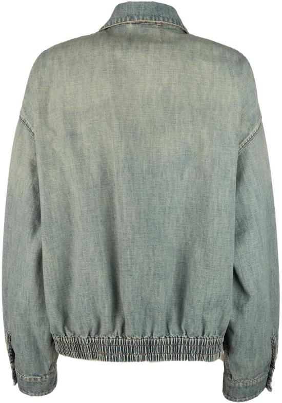 26SS 미우미우 샴브레이 블루종 자켓 GWB14918JIF0076 DIVERS - MIU MIU