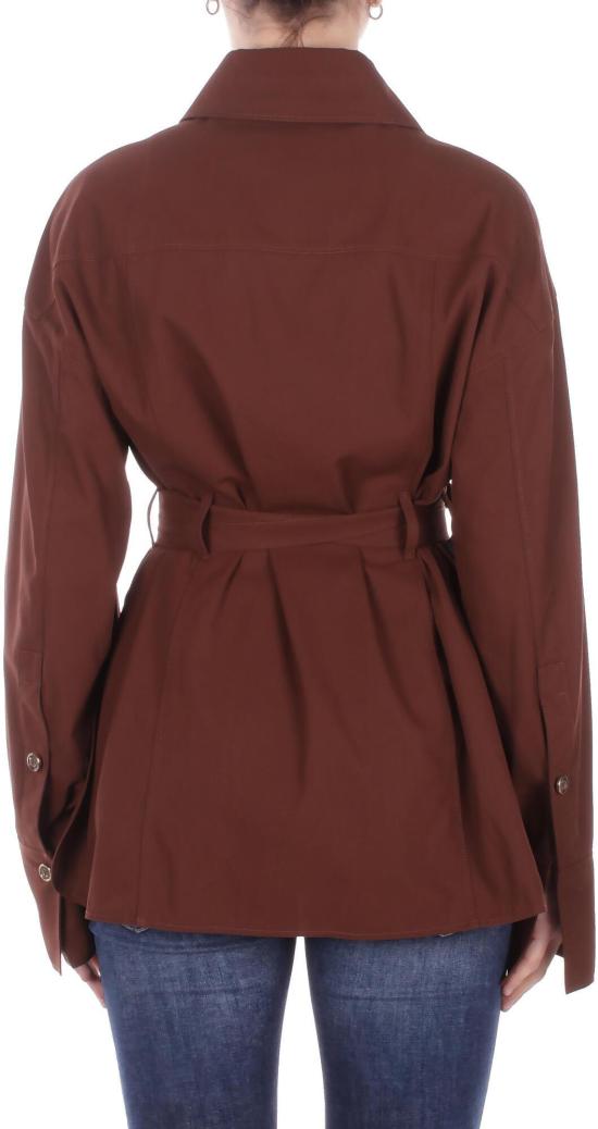 26SS 핑코 셔츠 106153A2ERL78 BROWN - PINKO