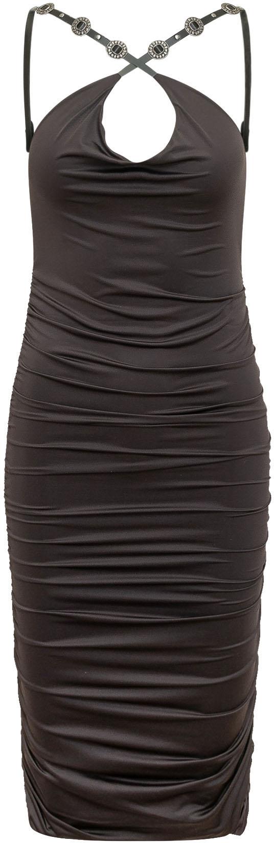 26SS 핑코 롱 원피스 106953A3C1Z99 BROWN