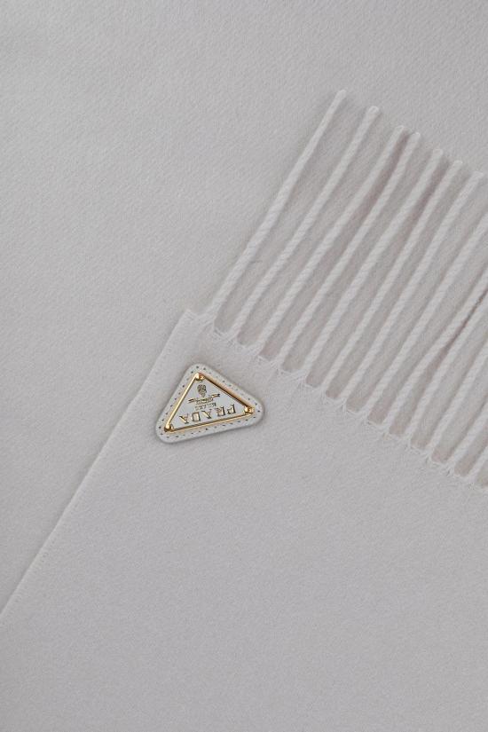 26SS 프라다 삼각 로고 실크 캐시미어 머플러 1FS0652COPF0CHZ DIVERS - PRADA