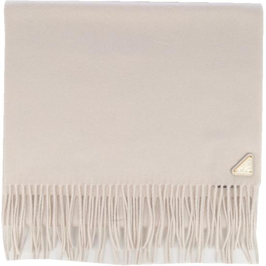 26SS 프라다 삼각 로고 실크 캐시미어 머플러 1FS0652COPF0CHZ DIVERS