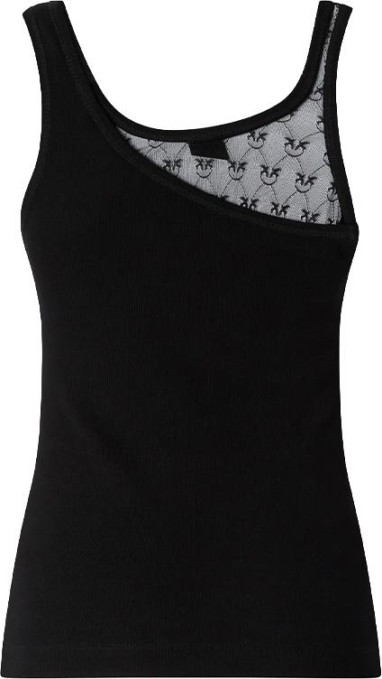 26SS 핑코 민소매 티셔츠 106461A362Z99 BLACK - PINKO