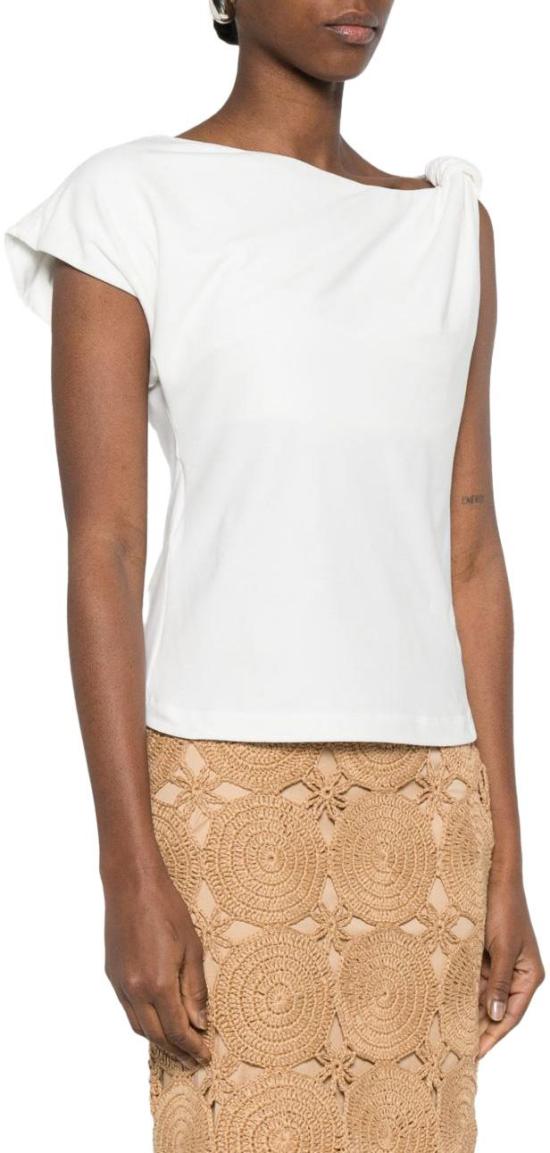 26SS 핑코 민소매 티셔츠 106373A35DZ05 WHITE - PINKO