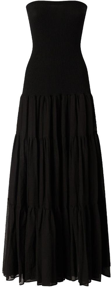 26SS 핑코 미디 스커트 107015A3D1Z99 BLACK
