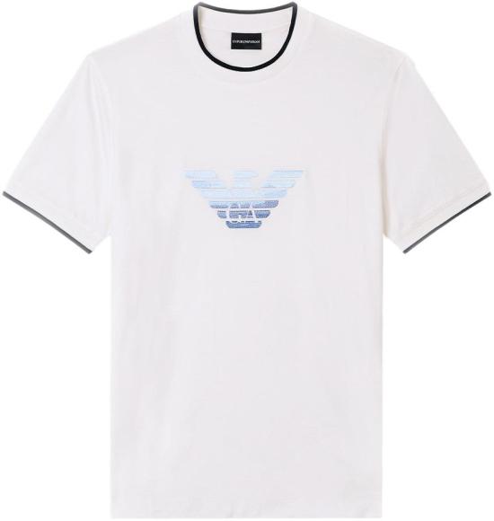 26SS 엠포리오 아르마니 반팔 티셔츠 EM005271AF10017U0003 WHITE