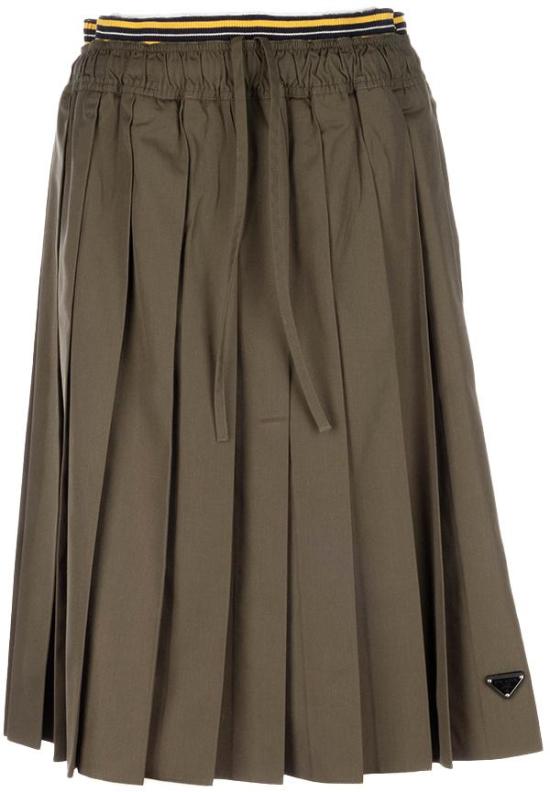 26SS 프라다 미디 스커트 P118I187PF0161 DIVERS