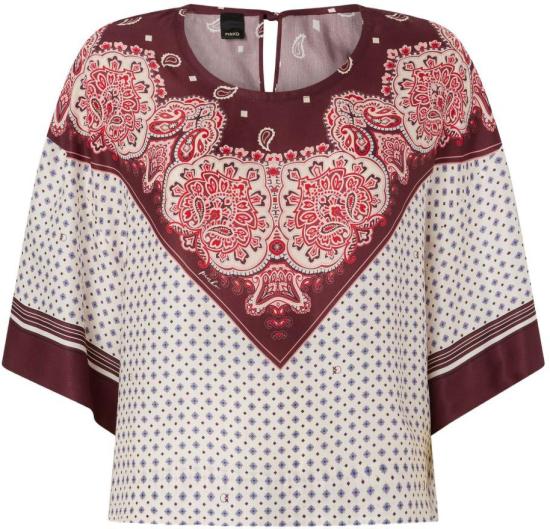 26SS 핑코 블라우스 106198A31KYR1 WHITE