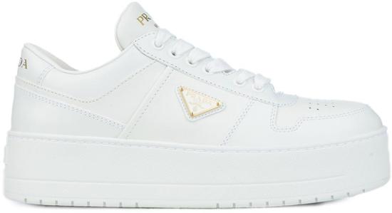 26SS 프라다 다운타운 볼드 레더 스니커즈 1E792MFD0503LPHF0009 DIVERS