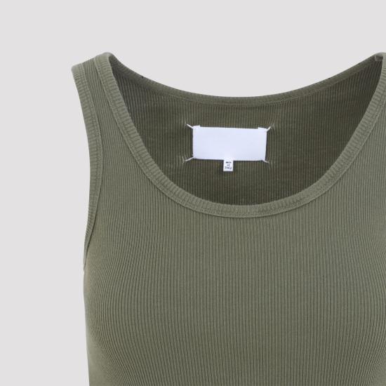 26SS 마르지엘라 숏 원피스 S29DA0016 M20202 693 OLIVE - MAISON MARGIELA