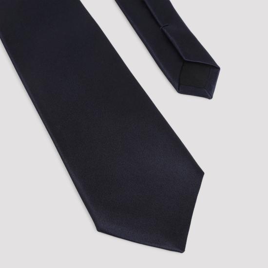 26SS 생로랑 넥타이 858355 3Y011 4100 NAVY - SAINT LAURENT