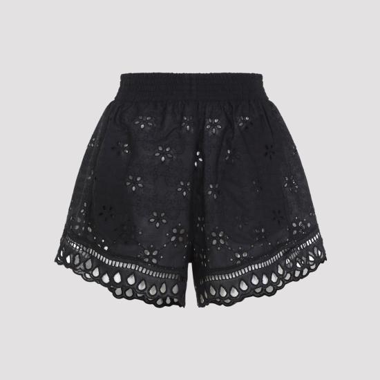 26SS 에르마노 설비노 숏팬츠 D484P605QYD 95708 BLACK