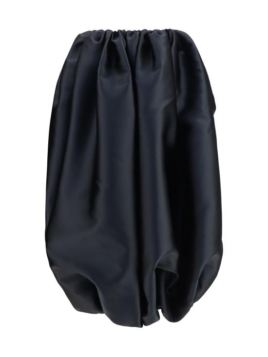 26SS 캘빈클라인 미디 스커트 LV0VY00711 UB1 BLACK