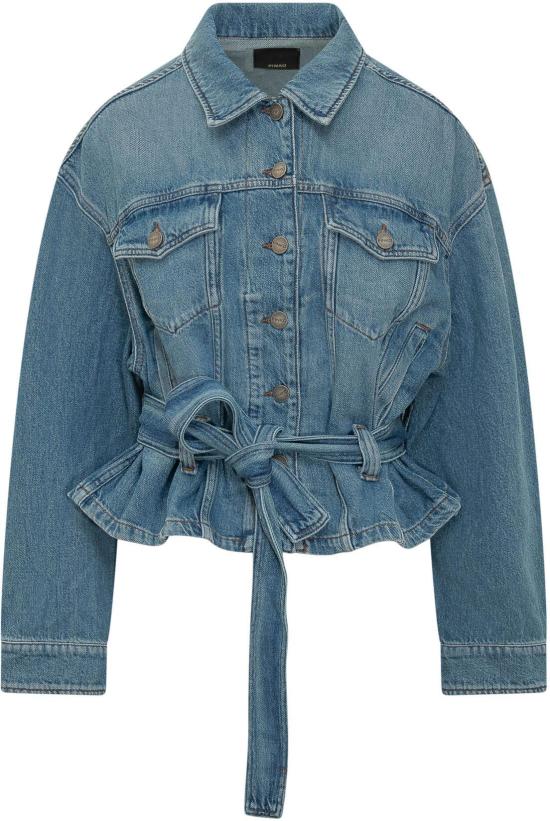 26SS 핑코 데님 자켓 106389A341PJV BLUE