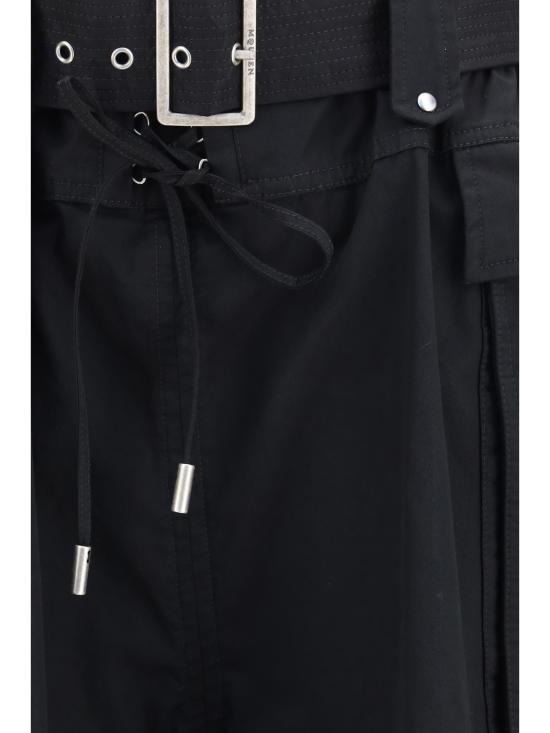 26SS 알렉산더 맥퀸 스트레이트 팬츠 868654QZAQZ 1000 BLACK - ALEXANDER MCQUEEN