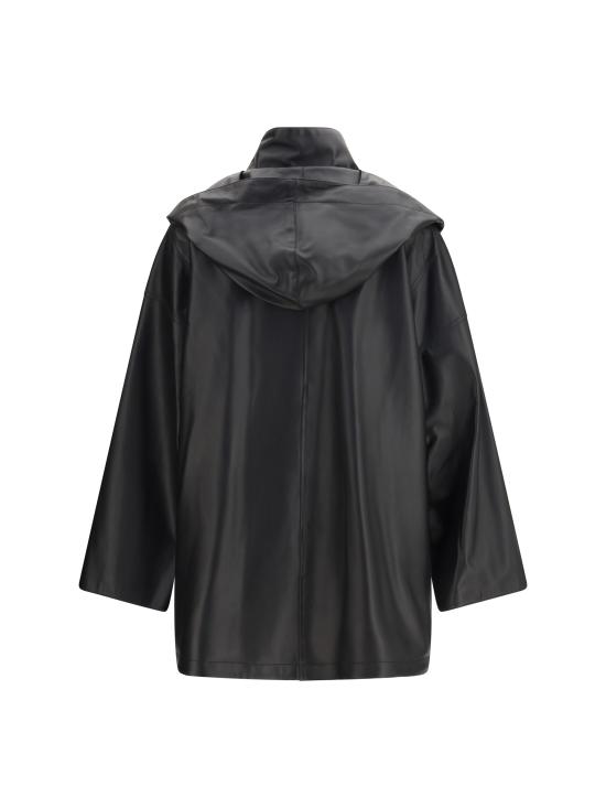 26SS 더로우 코트 10762L309 BLK BLACK - THE ROW