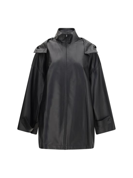 26SS 더로우 코트 10762L309 BLK BLACK