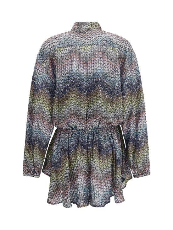 26SS 미소니 미디 원피스 DS26SG2SBC0065 SMSNS MULTICOLOUR - MISSONI