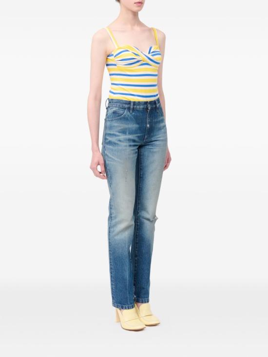 26SS MM6 메종마르지엘라 데님 팬츠 S62LB0213 M30058961 Blu - MM6 MAISON MARGIELA